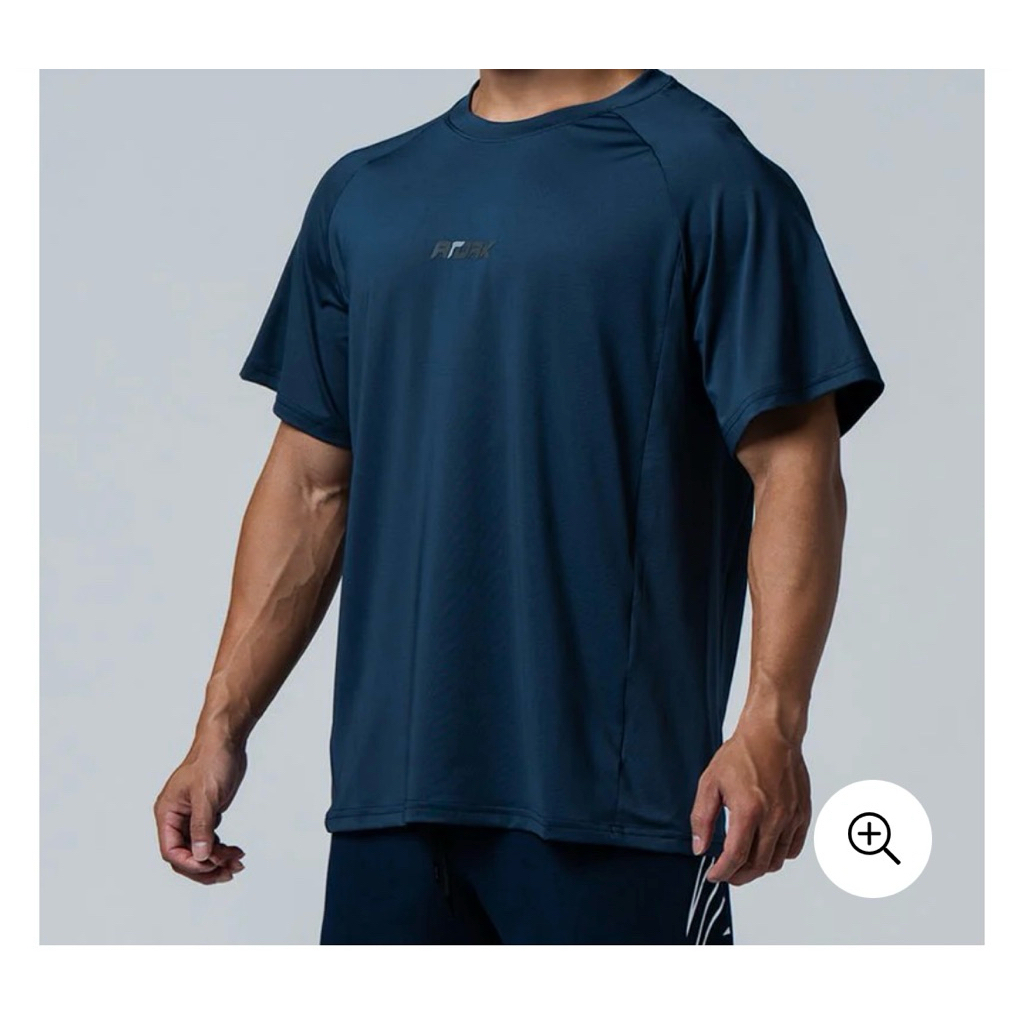 AroakARCTECH™ ESSENTIAL OUERSIZED FIT 拉克蘭袖上衣[深藍] | 蝦皮購物