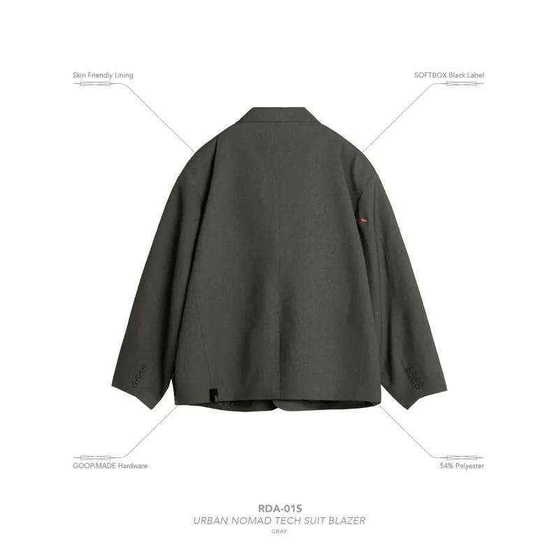 GOOPiMADE] “RDA-01S” - Urban Nomad Tech Suit Blazer | 蝦皮購物