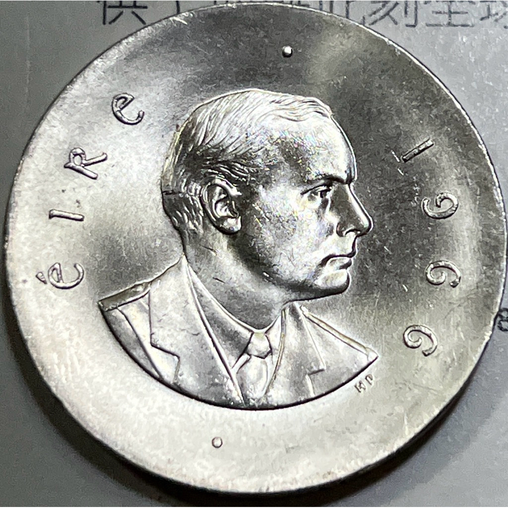 （老銀幣）1966 年愛爾蘭「復活節起義 50 週年」10 先令紀念銀幣 | 蝦皮購物
