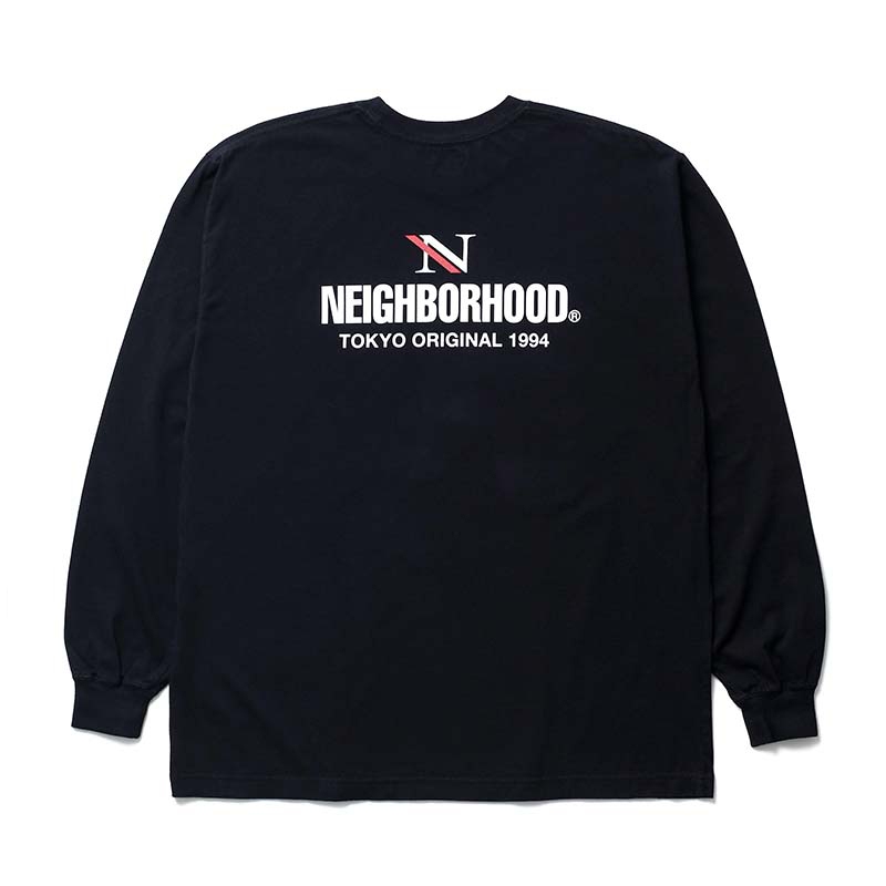 NEIGHBORHOOD 福岡機場限定長T 長袖黑色NBHD-15 [台灣現貨] | 蝦皮購物