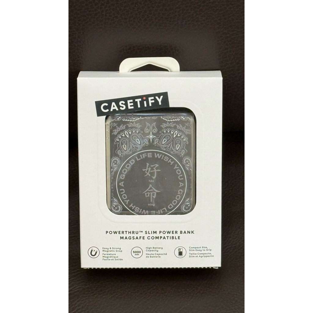 現貨預購CASETiFY 超薄MagSafe 一般款/聯名款磁吸行動電源PowerThru