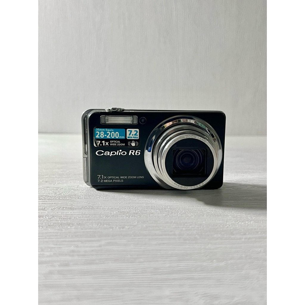 Ricoh Caplio R6復古CCD數位卡片相機黑| 蝦皮購物