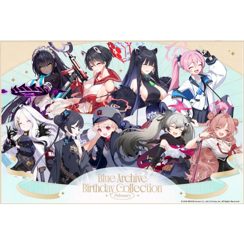 【WAT預購】蔚藍檔案 Blue Archive 日本限定 二月學生生日 花凜 樁 旬 小雪 妃姬 陽奈 和香 三千留 | 蝦皮購物