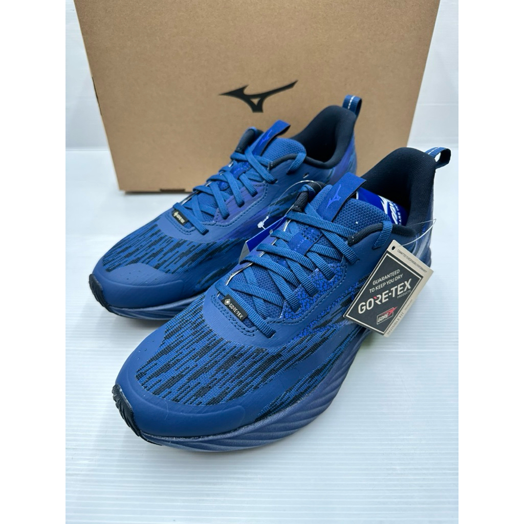 現貨美津濃Mizuno 防水慢跑鞋13號大尺寸RIDER GTX 3 GORE-TEX