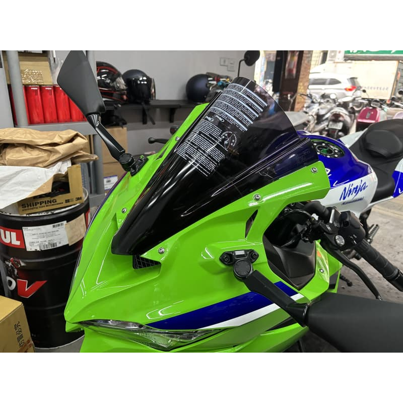 泰格重車】現貨Kawasaki ZX4RR 23~25 風鏡加高風鏡Z-Racing 擋風鏡Puig