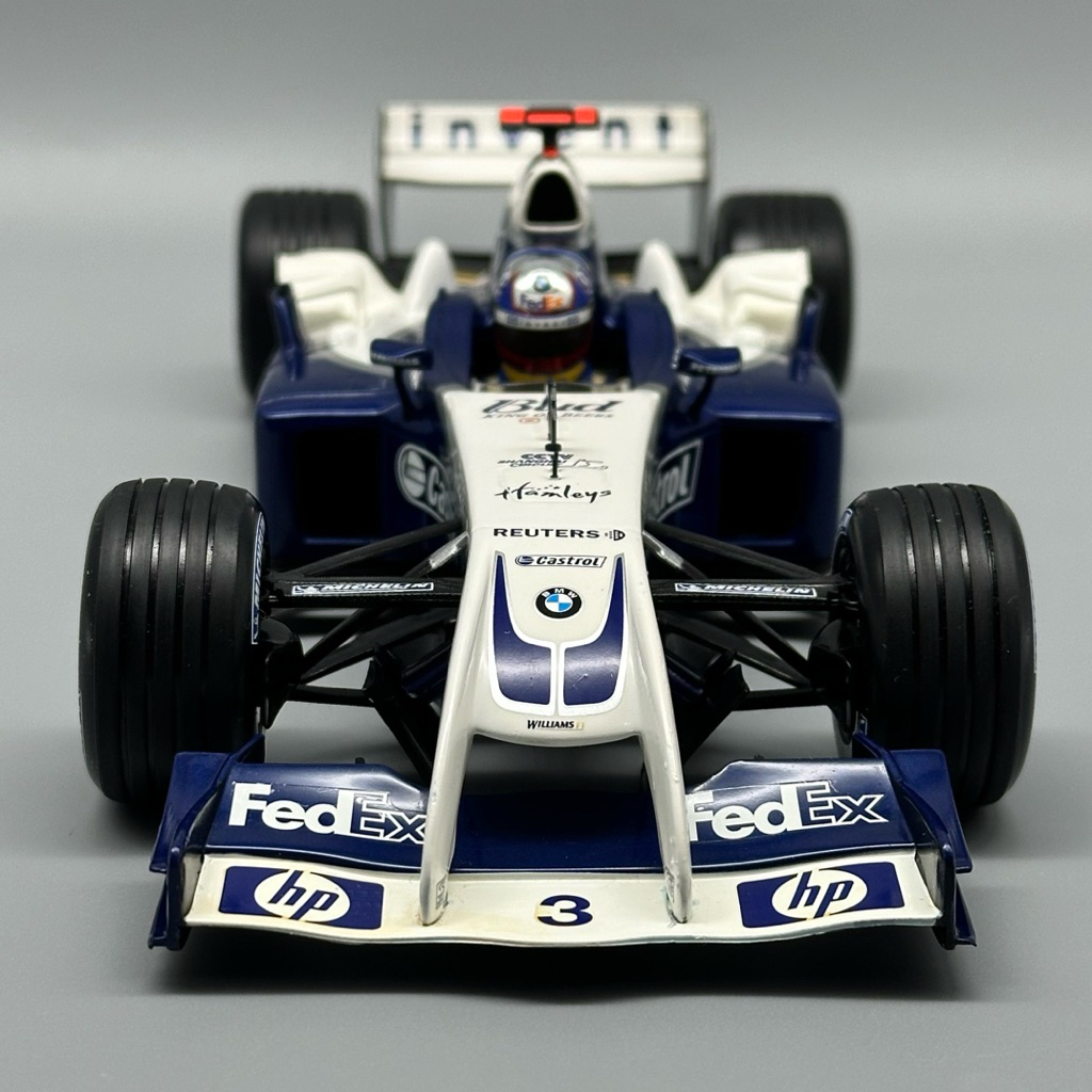 模型分享】Minichamps Williams-BMW FW26 Montoya 1/18 F1 2004 | 蝦皮購物