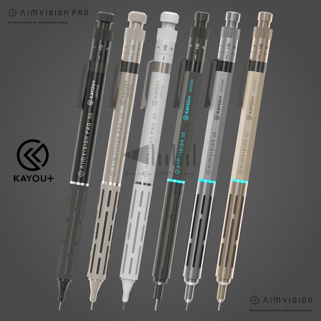 【台日文具】話題性商品 日本 KAYOU+ AIMVISION PRO／AIMVISION 製圖鉛筆 0.5mm 全系列 | 蝦皮購物