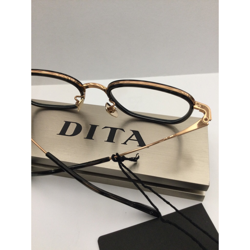 楷模精品眼鏡」DITA眼鏡型號DTX-454.AVIATIA FIVE .黑01Black.Obsidian