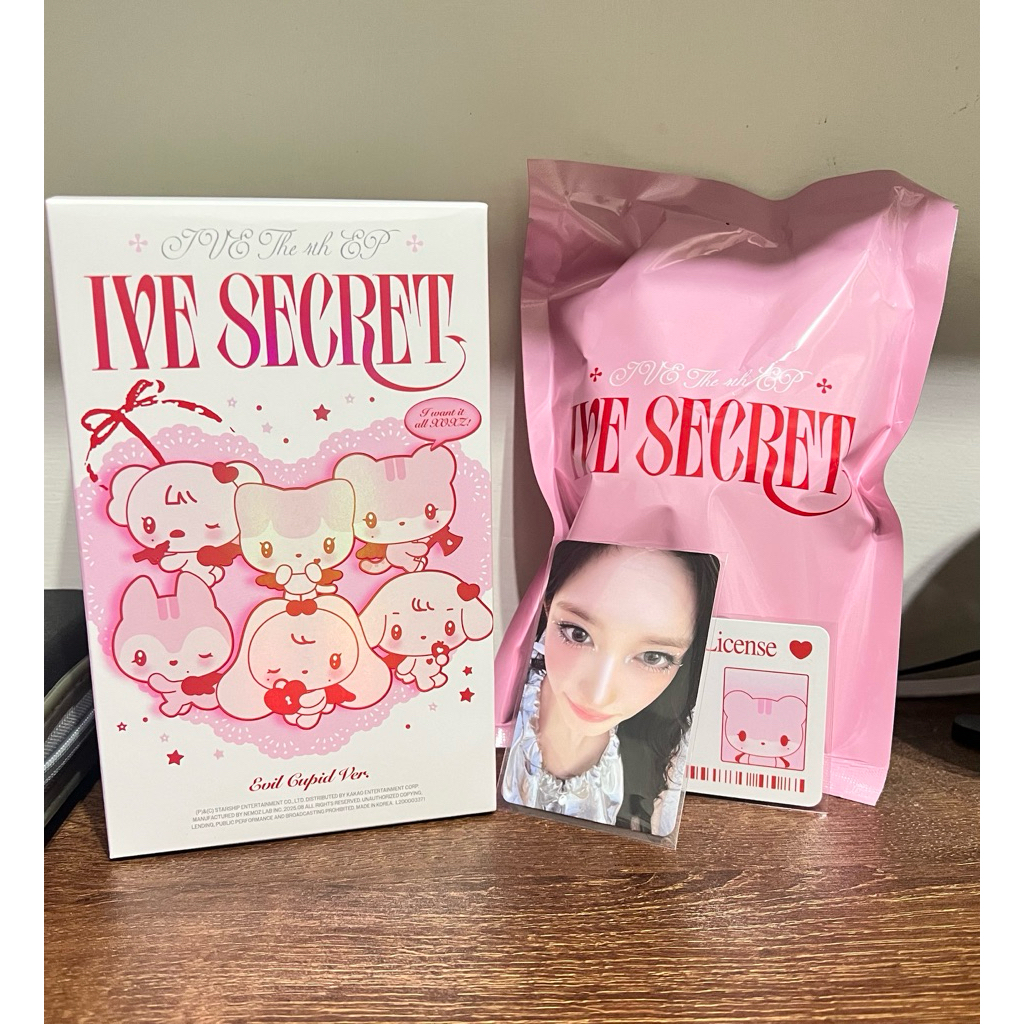 IVE（限量版）第四張迷你專輯 IVE SECRET 李賢瑞Leeseo 僅開箱娃娃未拆 | 蝦皮購物