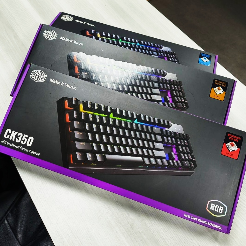 全新品出清 Cooler Master CK350 RGB機械式鍵盤 中文 青軸 新版 | 蝦皮購物