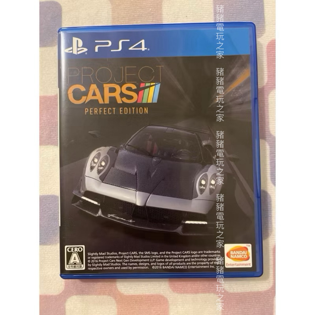 PS4 賽車計劃 完美版 純日版 PROJECT CARS PERFECT EDITION 二手 遊戲片 光碟 | 蝦皮購物