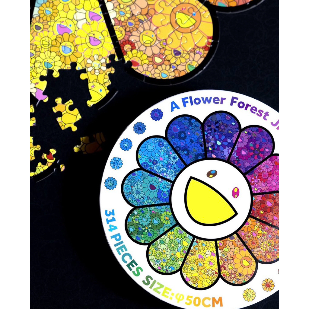 全新現貨Takashi Murakami 村上隆Jigsaw Puzzle / Yonaguni 拼圖314片