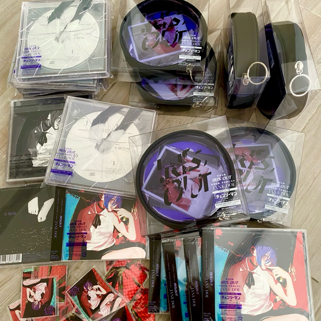 日本進口版特典🇯🇵米津玄師IRIS OUT / JANE DOE 第16張單曲鏈鋸人蕾潔