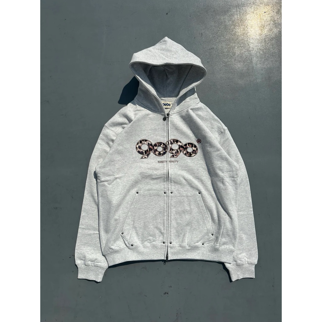 9090 OG Logo Assort Zip Hoodie | 蝦皮購物