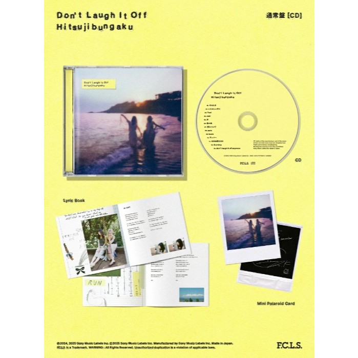 微音樂💃 代購日版羊文学羊文學- Don't Laugh It Off 第5張專輯
