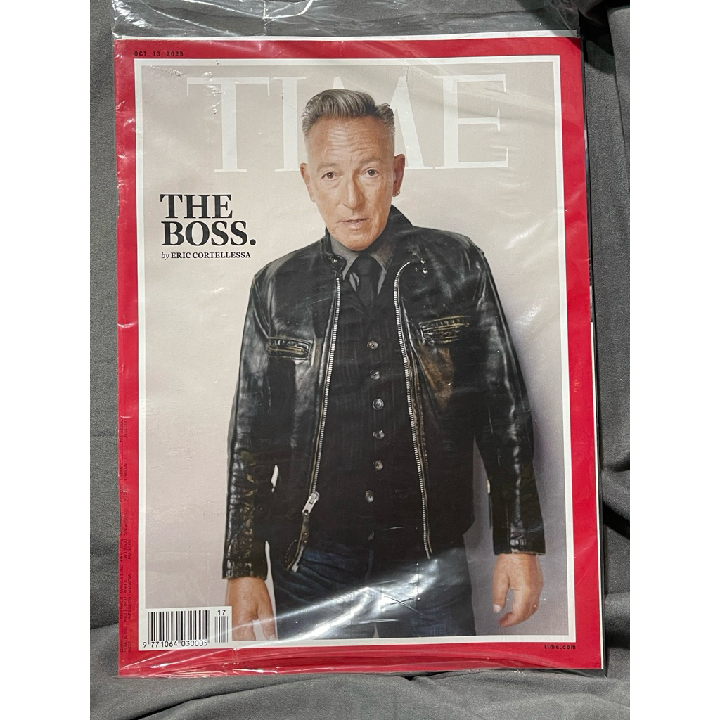 全新未拆封 Time magazine 時代雜誌 2025/10/13 Bruce Springsteen | 蝦皮購物
