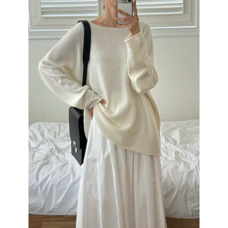 🇰🇷Oct09/ 素色百搭寬鬆長袖上衣