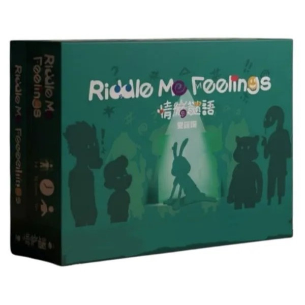 ☆快樂小屋☆ 情緒謎語 雙語版 RIDDLE ME FEELINGS 繁體中文版 正版 台中桌遊 | 蝦皮購物