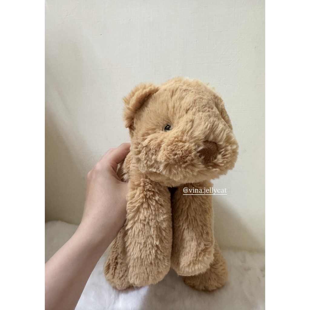 全新Jellycat 正品｜史瑪吉熊/趴趴熊🐻 13公分/ 24公分smudge bear