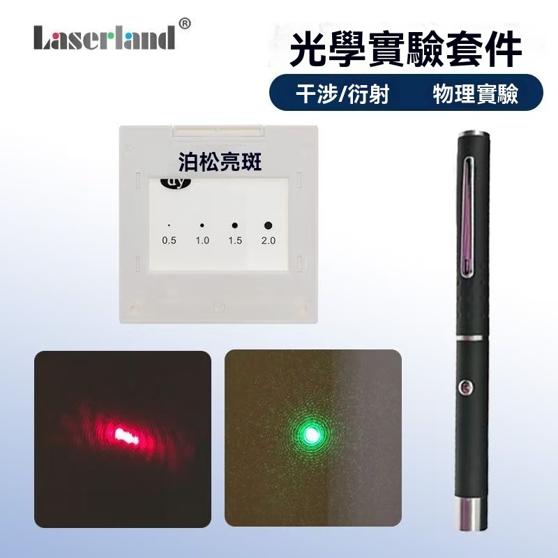 泊松亮斑干涉衍射光栅干涉實驗器材光的衍射鏡片中學物理教學教具 | 蝦皮購物