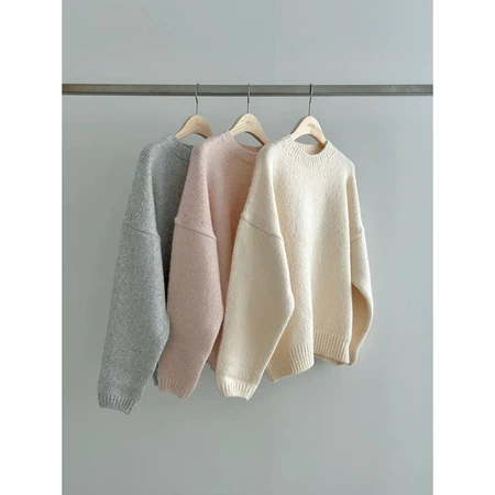 🇰🇷Nov06/ 自留款✨超Q溫柔色系圓領毛衣