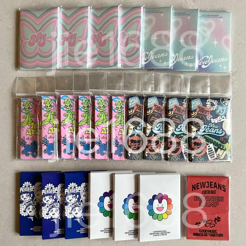 [現貨]NewJeans 快閃店小卡包 FM卡包 GET UP How Sweet Supernatural | 蝦皮購物