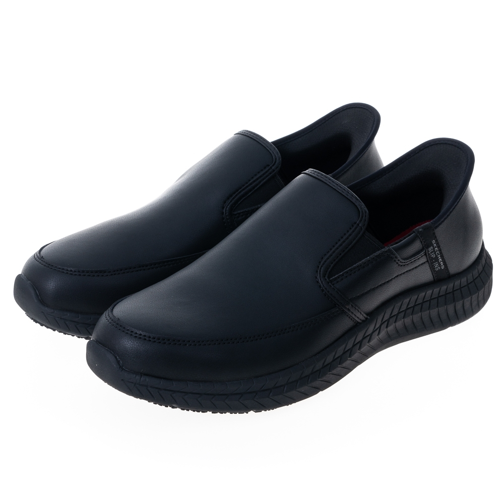 SKECHERS RUSSOM SR 男工作鞋系列 抗濕滑 電氣絕緣 瞬穿舒適 - 200249BLK | 蝦皮購物