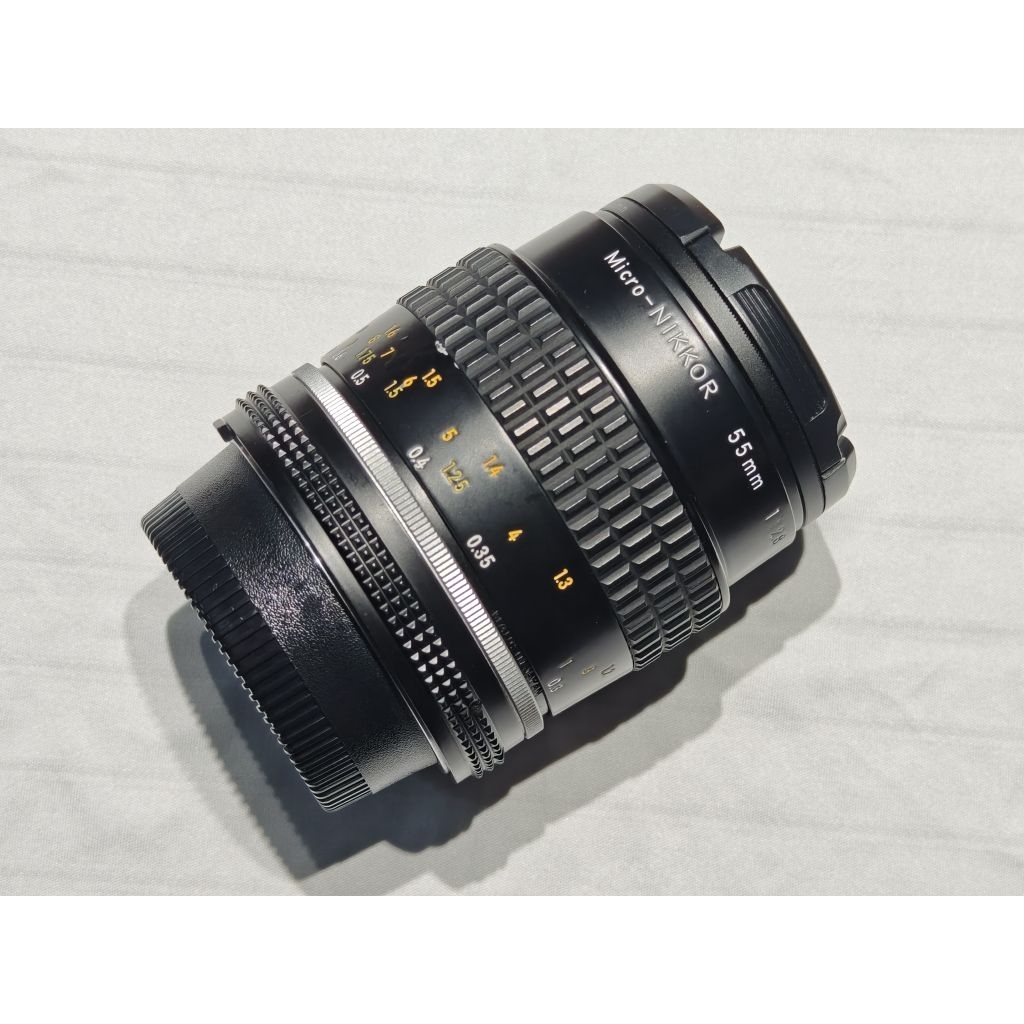 Nikon Micro Nikkor 55mm F/2.8 AI-S – Objectif Macro Manuel, Monture F, Occasion