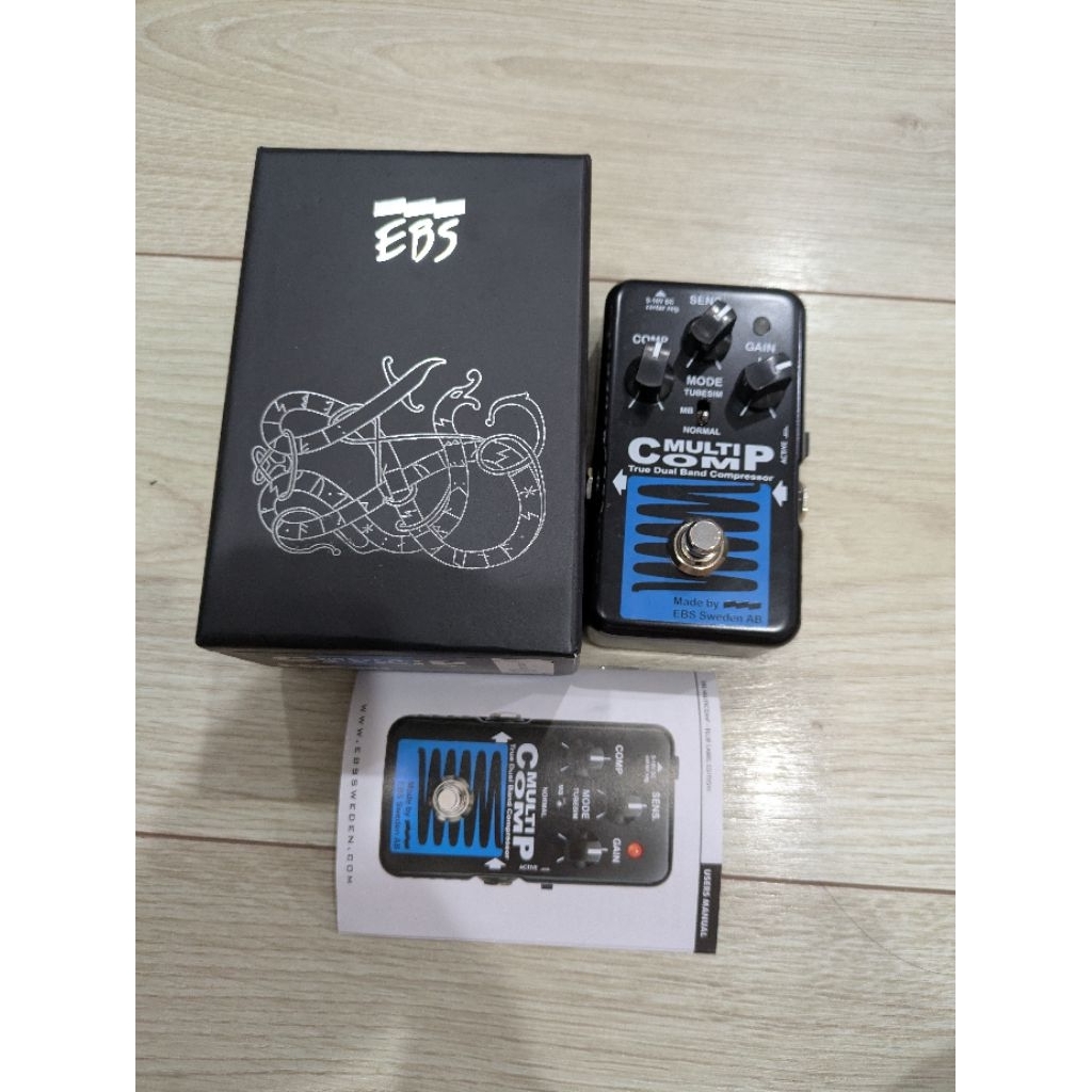 EBS Multi Comp blue label compresser 電吉他 效果器 | 蝦皮購物