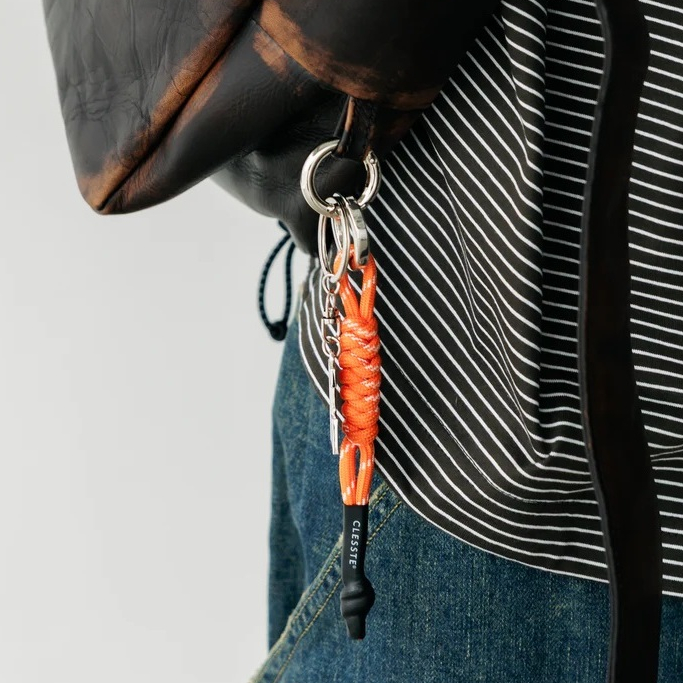 現貨CLESSTE CORD CHARMS 001 傘繩吊飾鑰匙帶鑰匙圈日本正品【喬喬這批