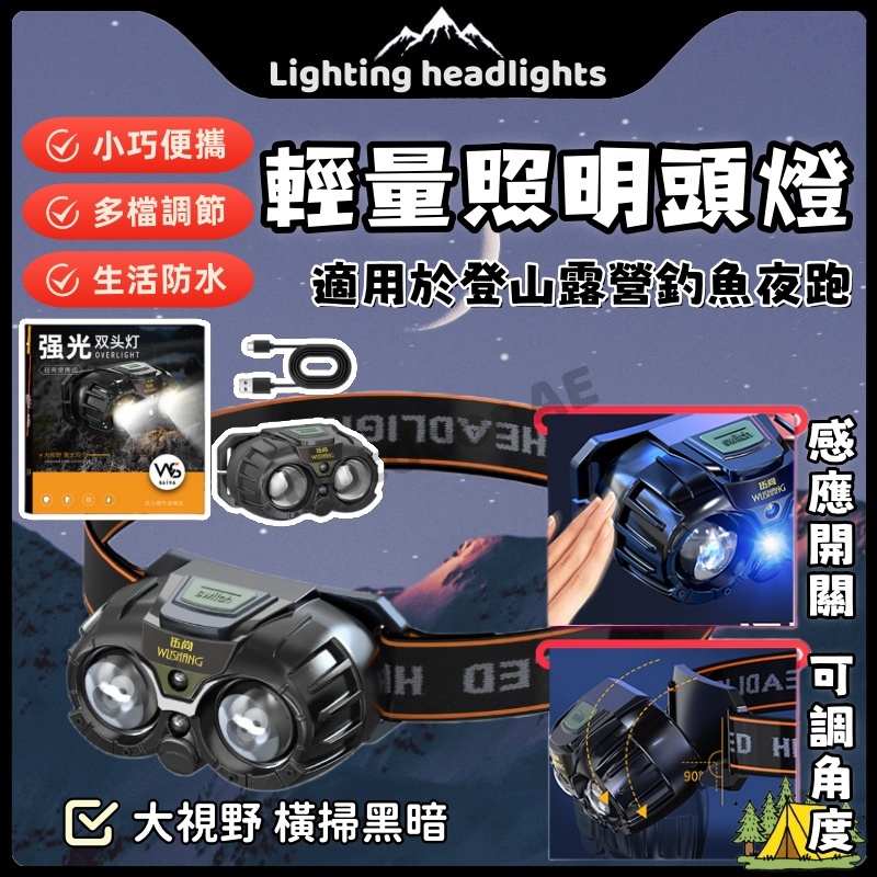 輕便型 LED 頭燈