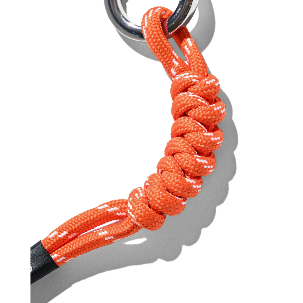 CLESSTE CORD CHARMS 001 鑰匙圈吊飾橘繩掛繩傘繩編織橘藍黑白高島涼四