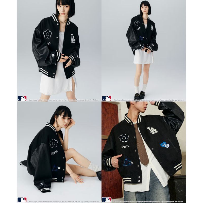 CT Select🌟免運】🇯🇵PUBLUX × MARY QUANT × MLB 刺繡棒球外套｜日本