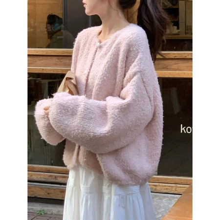 🇰🇷Nov09/ 許願款✨泰迪感軟糯毛衣外套