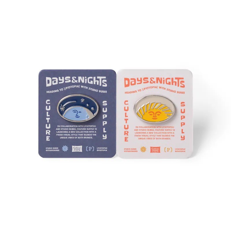 【P.COAST LAB 】FILTER017® | DAYS & NIGHTS | 金屬胸針 | 蝦皮購物