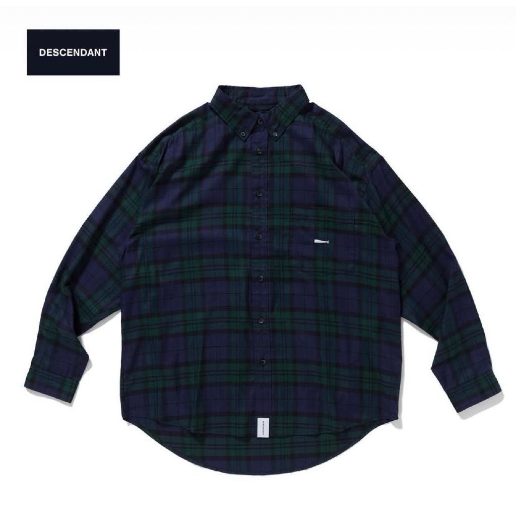 Descendant Hyannis B.D. LS Shirt 格紋襯衫M | 蝦皮購物