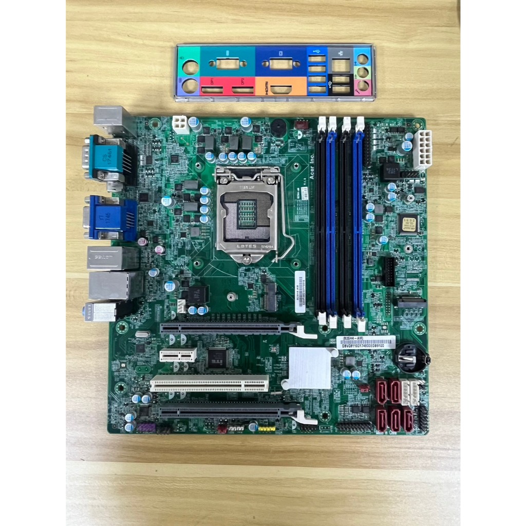 含稅 ACER B25H4-AM 1151腳位 適用Intel 第6-7代 CPU 需特規電源6PIN | 蝦皮購物