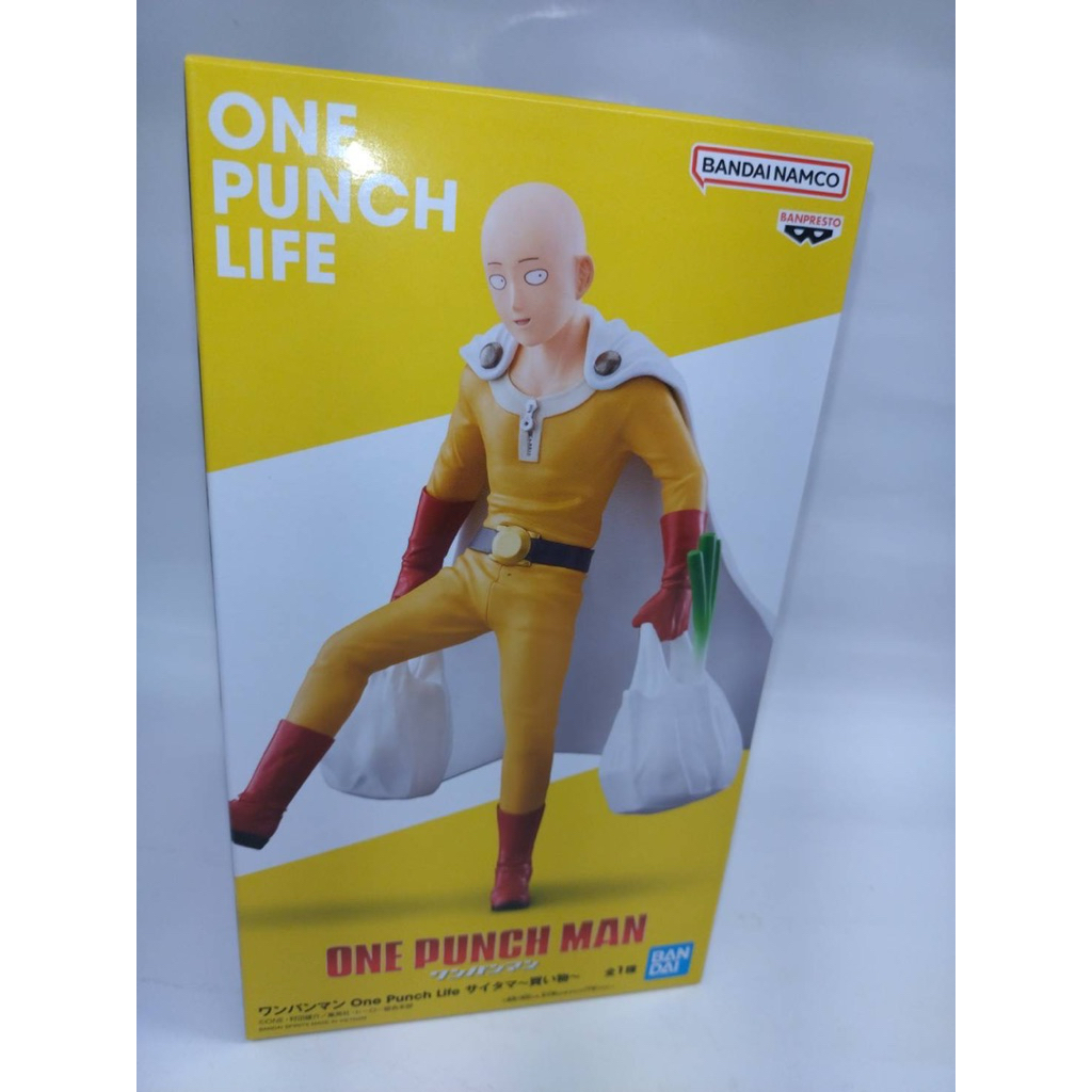 [店小二]現貨 正版 全新 萬代 Bandai 一拳超人 琦玉 one punch life 公仔 | 蝦皮購物