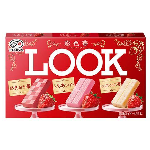 不二家 Look（彩色苺) | 蝦皮購物
