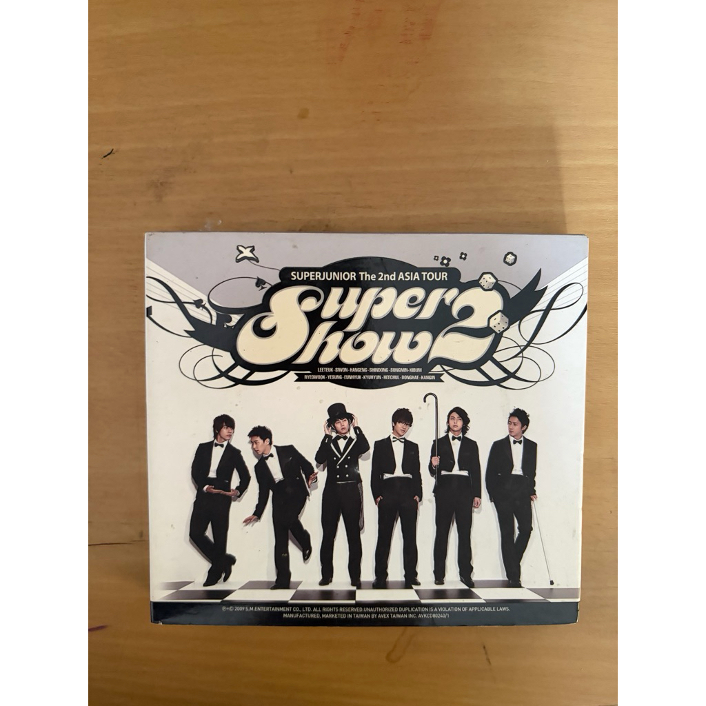 SUPER JUNIOR SUPER SHOW 2 CD 二手 | 蝦皮購物