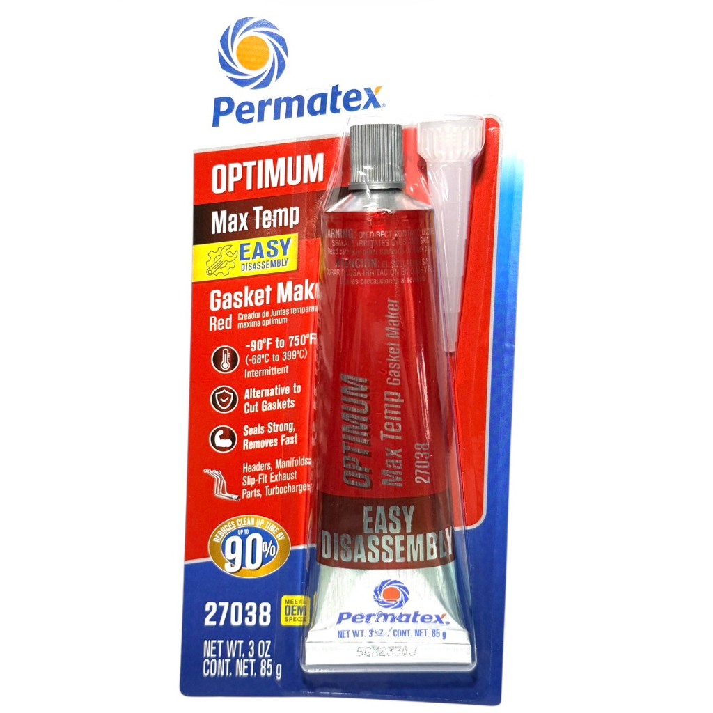 美國太陽牌 Permatex 極致系列 3oz(85g) 易拆除耐高溫 迫緊膏 紅色 27038 | 蝦皮購物