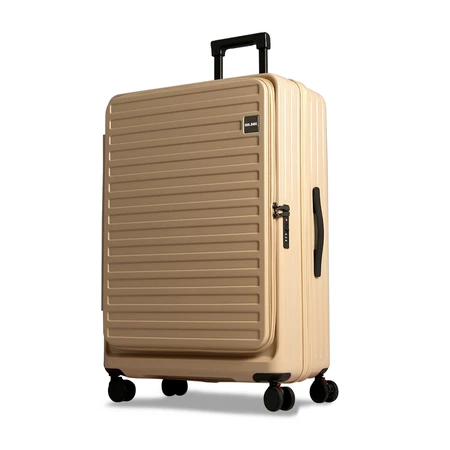 解放雙手！小資族首選【Mr.Box】前開式行李箱：自備杯架、手機座與掛勾，CP 值高到不可思議！