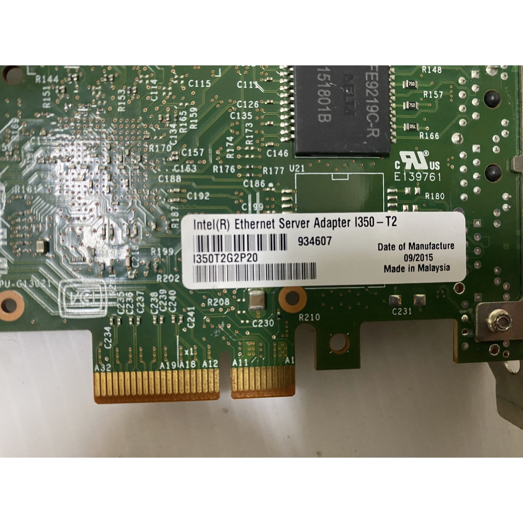 Intel I350-T2 361T 雙埠 NIC 網路卡 網卡 1G 1GbE 支援 ESXI 7 8 | 蝦皮購物