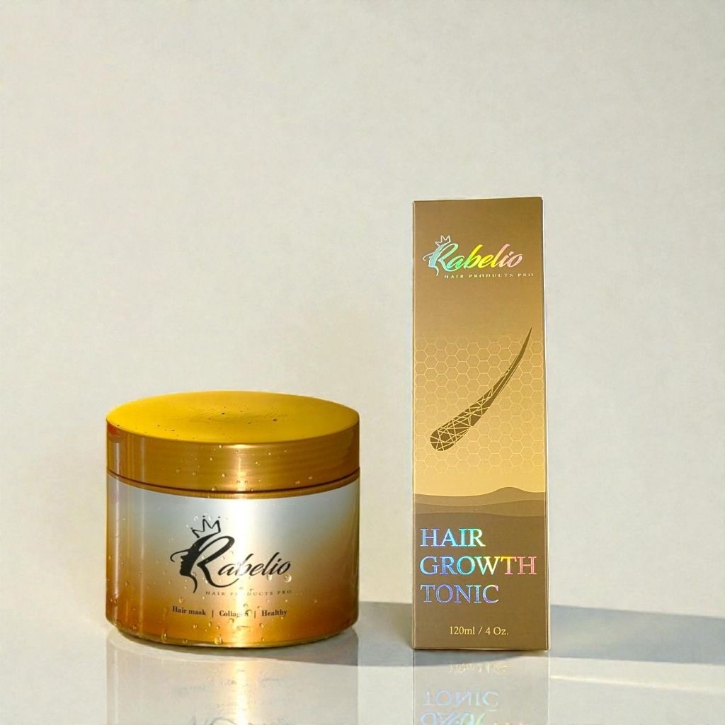 Rabelio hairmask+hairtoni 專業護髮素+頭皮精華液 | 蝦皮購物