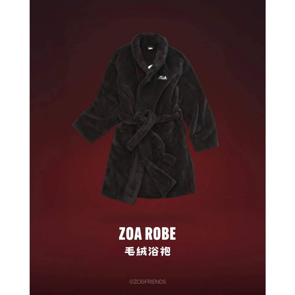 ZO&FRIENDS》 限量品G-DRAGON 權志龍GD聯名ZOA ROBE 毛絨浴袍| 蝦皮購物