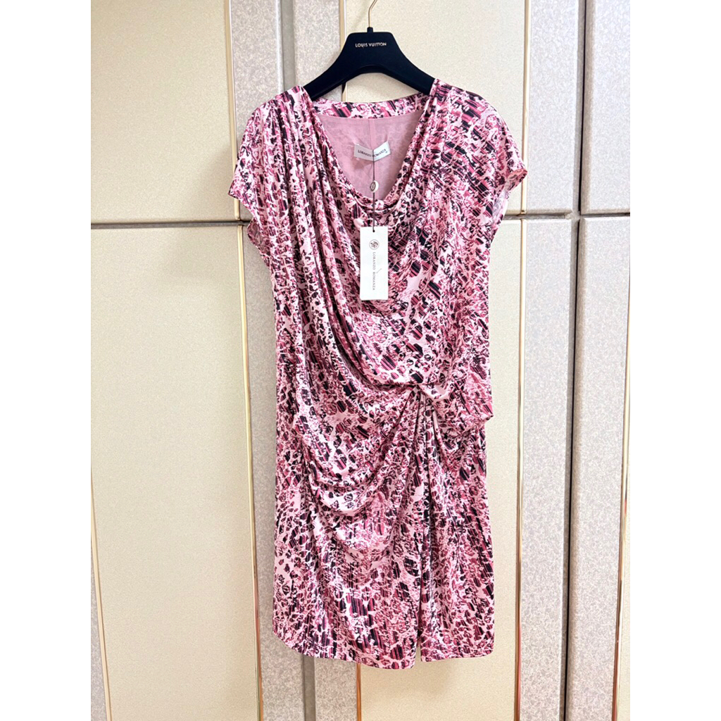 29）Loranzo Romanza正品viscose柔軟材質洋裝 38號 全新含吊牌原價3980 | 蝦皮購物