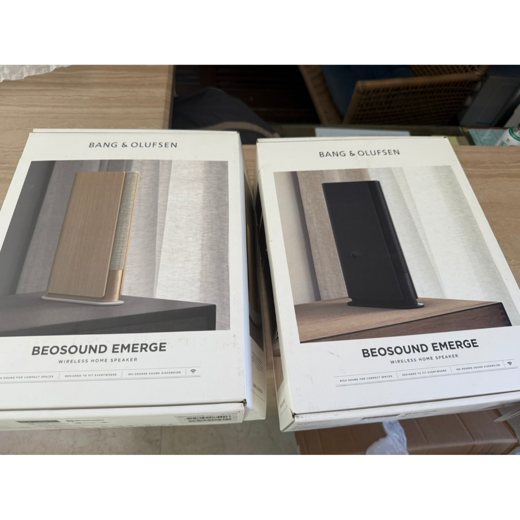 聊聊優惠價二手9.9成新B&O Bang ＆ Olufsen Emerge 書架式揚聲器| 蝦皮購物
