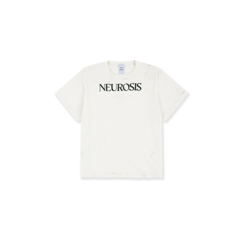 狼嚴選】Protocol Index NEUROSIS DISTRESSED T-SHIRT - WHITE | 蝦皮購物