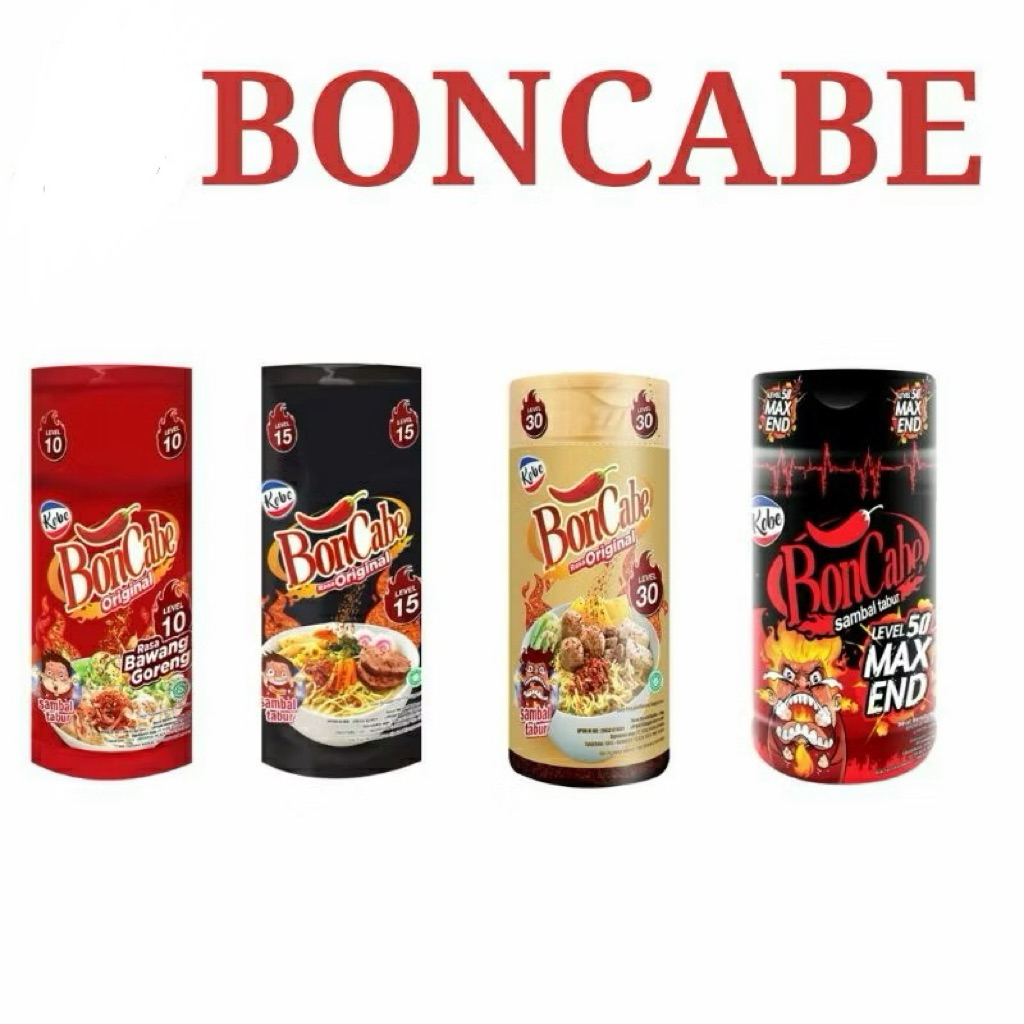 READY STOK Boncabe Bubuk Cabe Boncabe Level 10 15 30 50辣椒粉 | 蝦皮購物