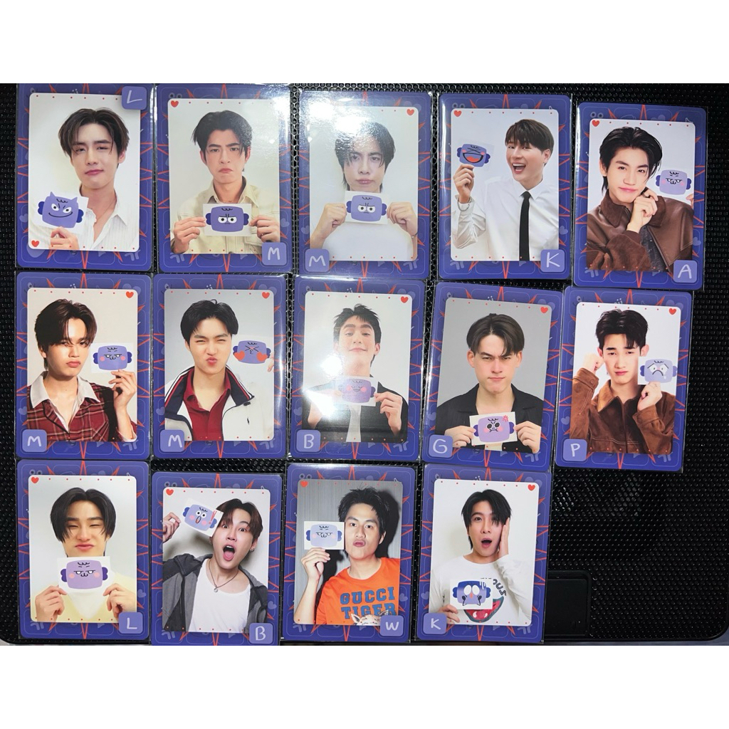 gmm 七月書展 小卡 gmmtv Mark Gawin Book Krist Boun Khaotung Winny | 蝦皮購物